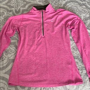 Pink Nike Quarter Zip